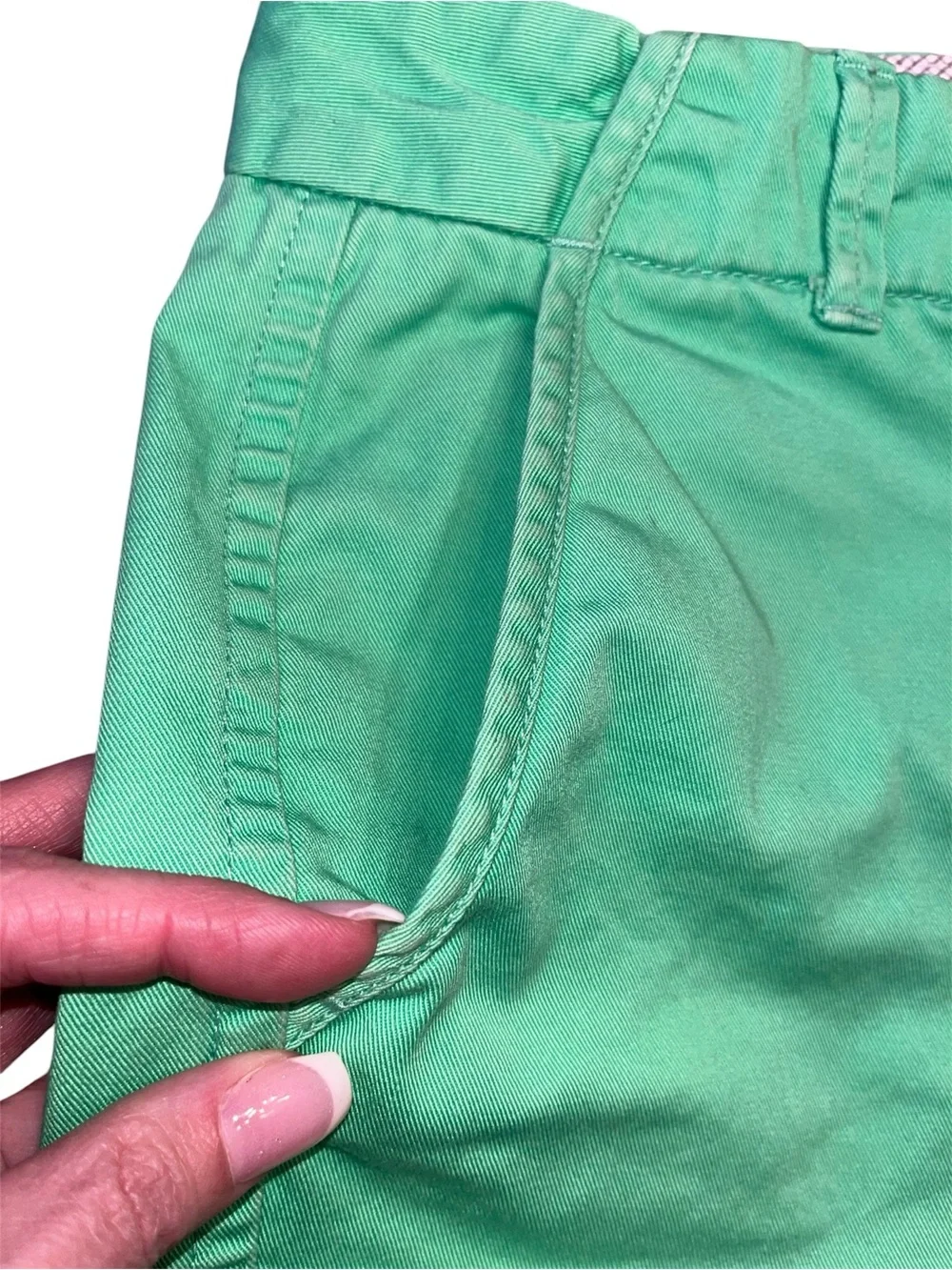 J. Crew City Fit 100% Cotton Chino Bermuda Shorts Size 2
